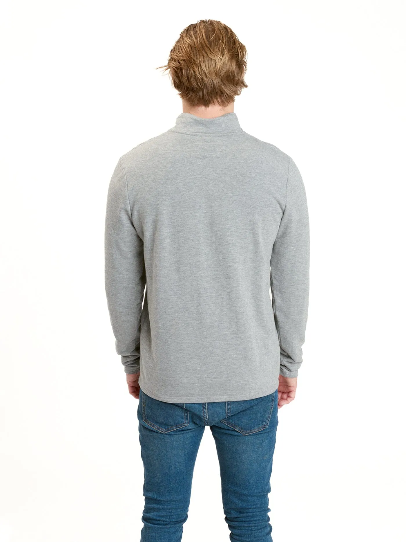 Kace Feather Fleece Quarter Zip Trendy Feel