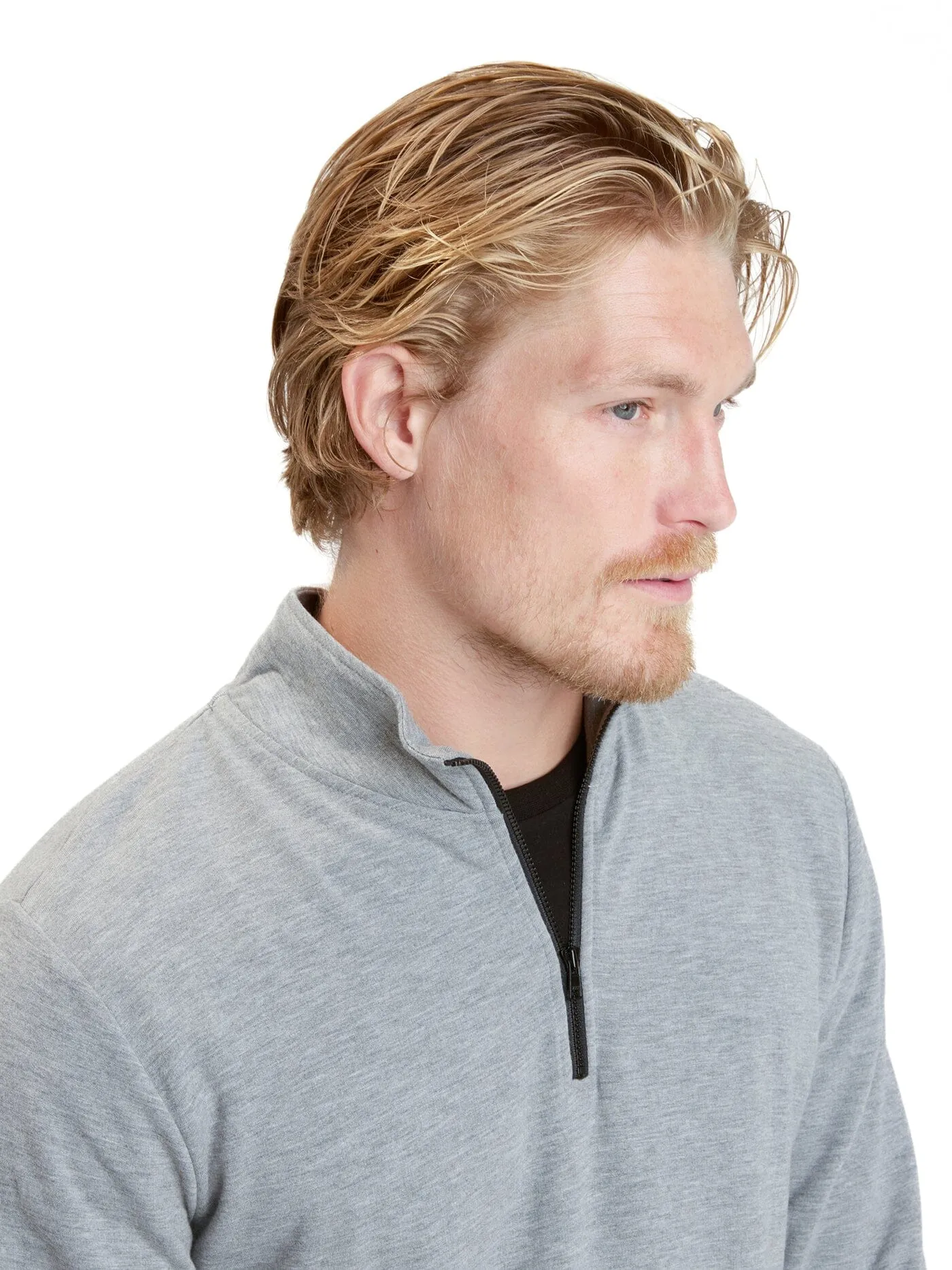 Kace Feather Fleece Quarter Zip Smart Casual