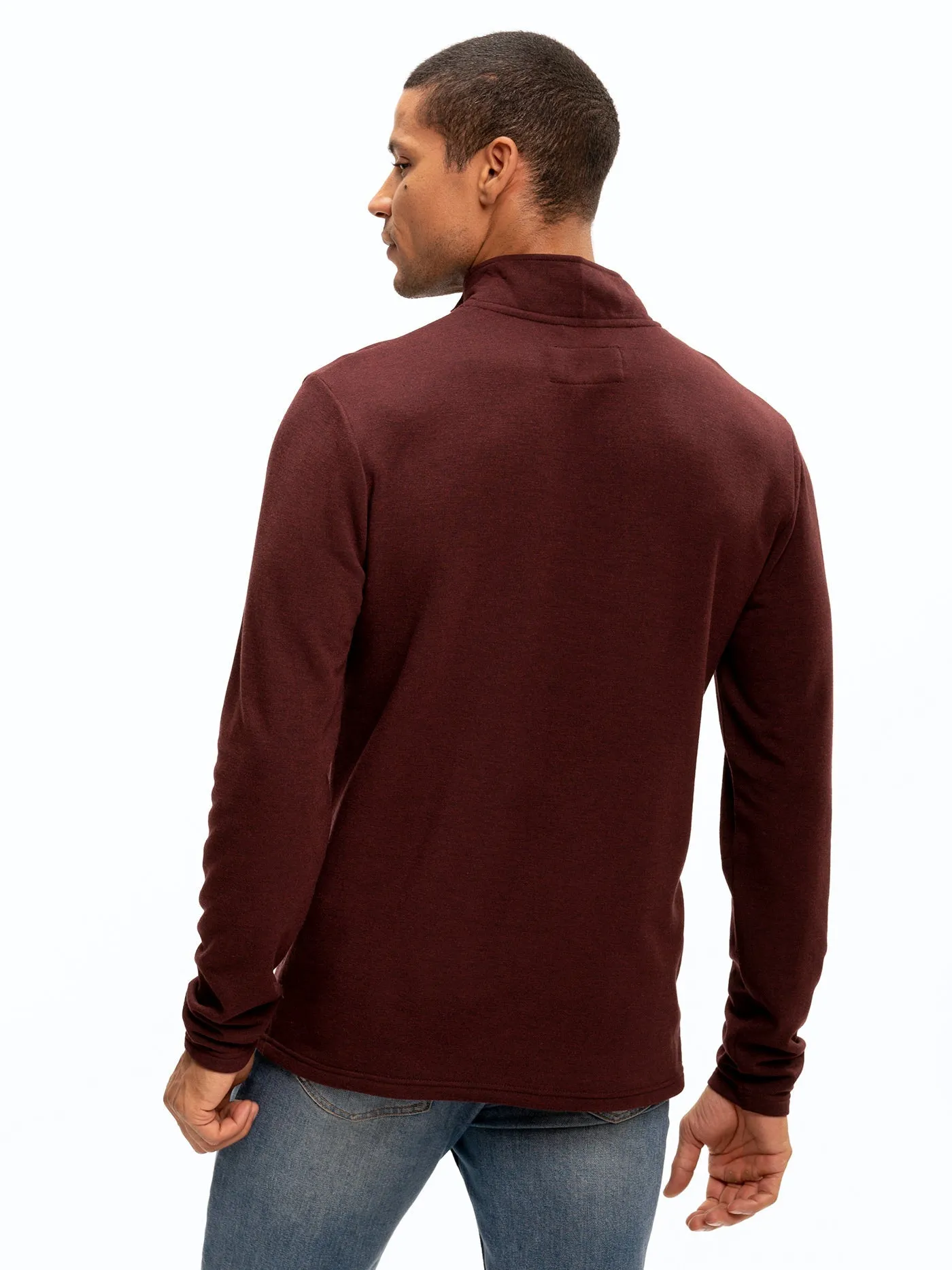 Airtight Seam Sealing Kace Feather Fleece Quarter Zip