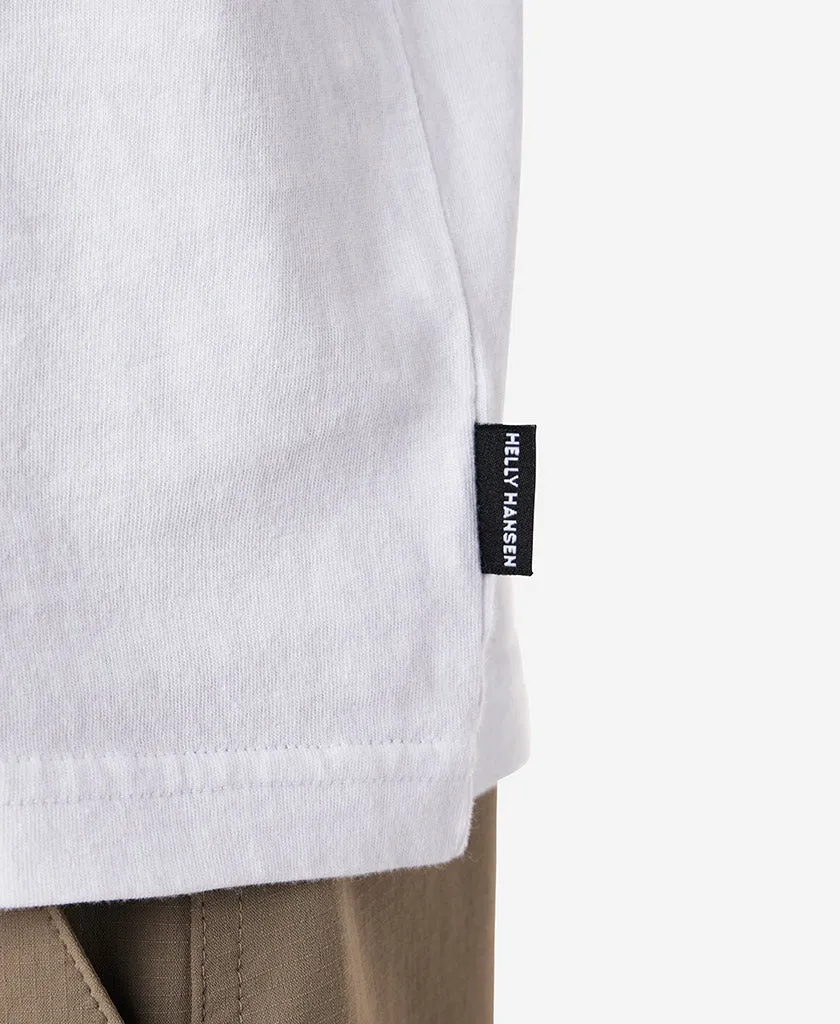 Bonded Seam Durability ErgonomicShape KEEL T-SHIRT, White