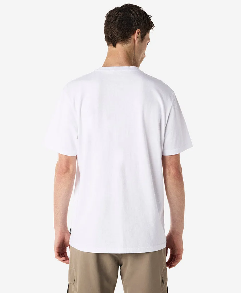 Anti Odor Treatment KEEL T-SHIRT, White