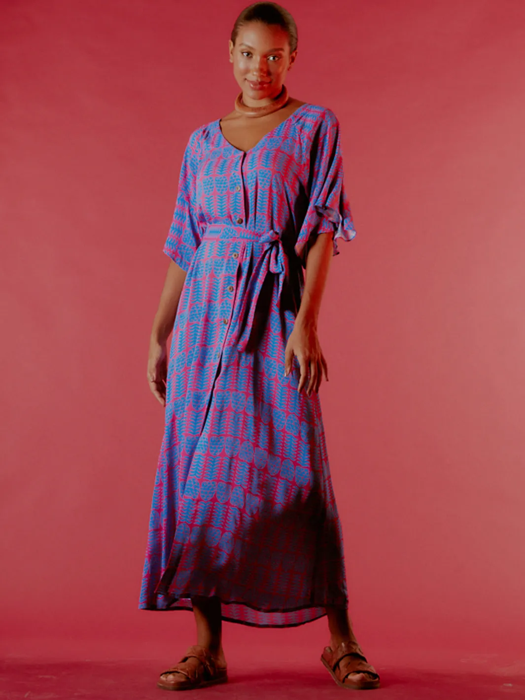 Linen Chic Street Motion KLUSP DRESS