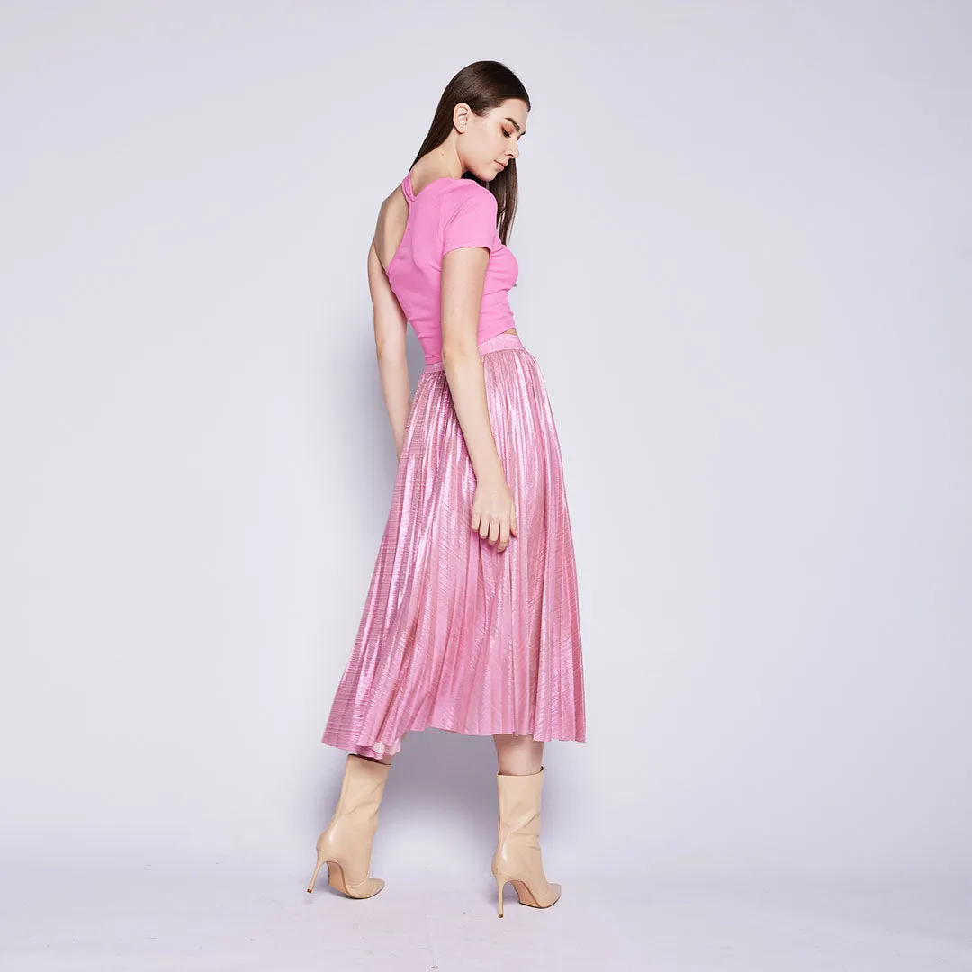 Core Collection Shinning Pleated Skirt