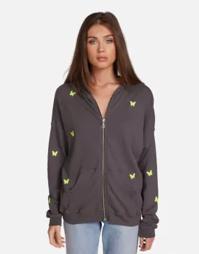 Koa Neon Peace Love Butterflies Replace Anti Pilling Technology