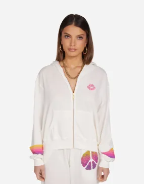 Lachelle Peace Roses Boat Neck Cloudy day