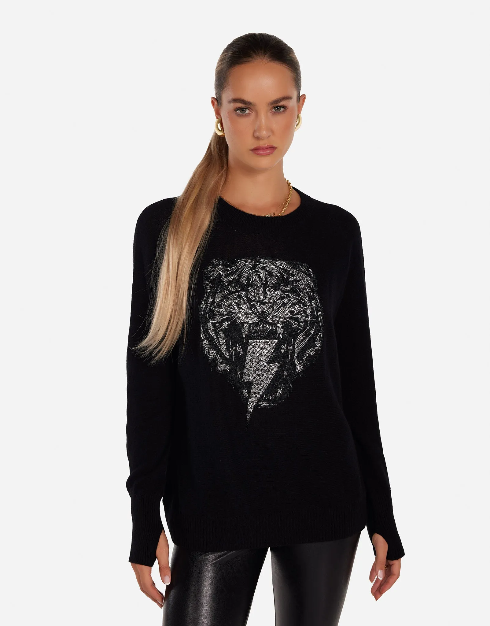 Ladona Stud Lightning Tiger bedroom Compact Collar Stay