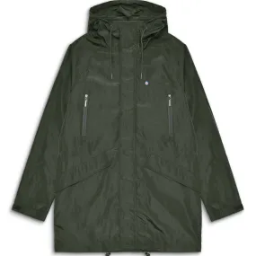 Noise Reduced Fabric Anti Glare Trim Lambretta Mens Heaton Waterproof Parka Jacket