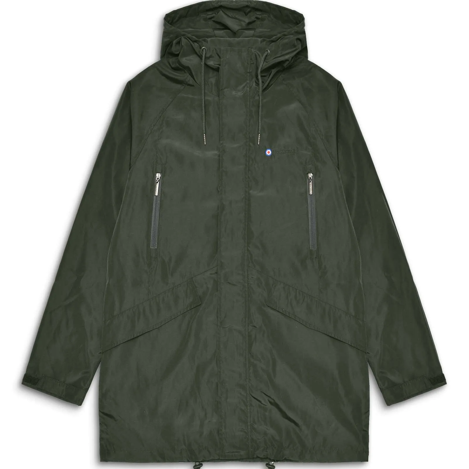 Noise Reduced Fabric Anti Glare Trim Lambretta Mens Heaton Waterproof Parka Jacket