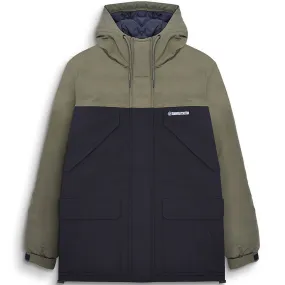 Lambretta Mens Utility Jacket Hooded Comfort Fit