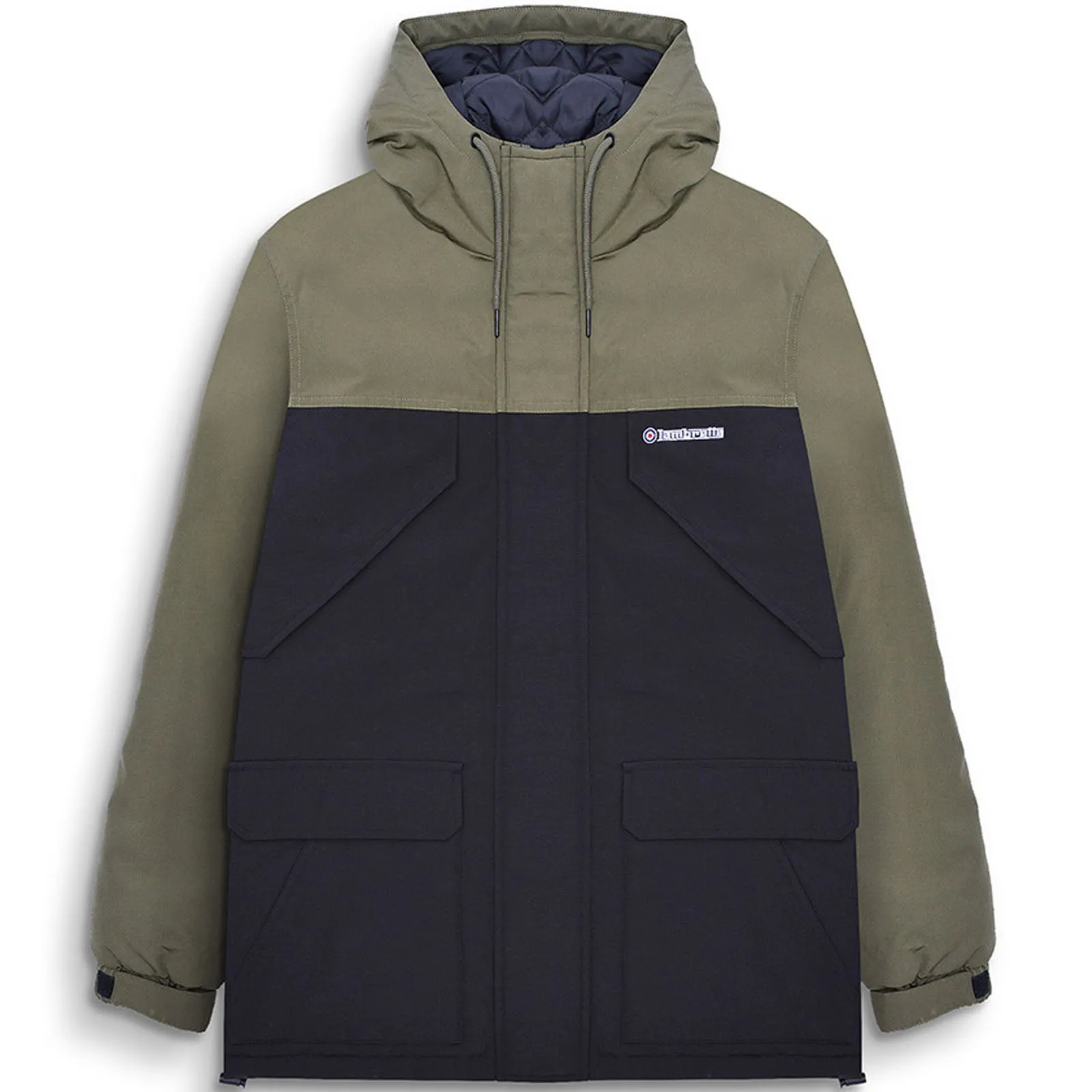 Lambretta Mens Utility Jacket Matte Surface Texture
