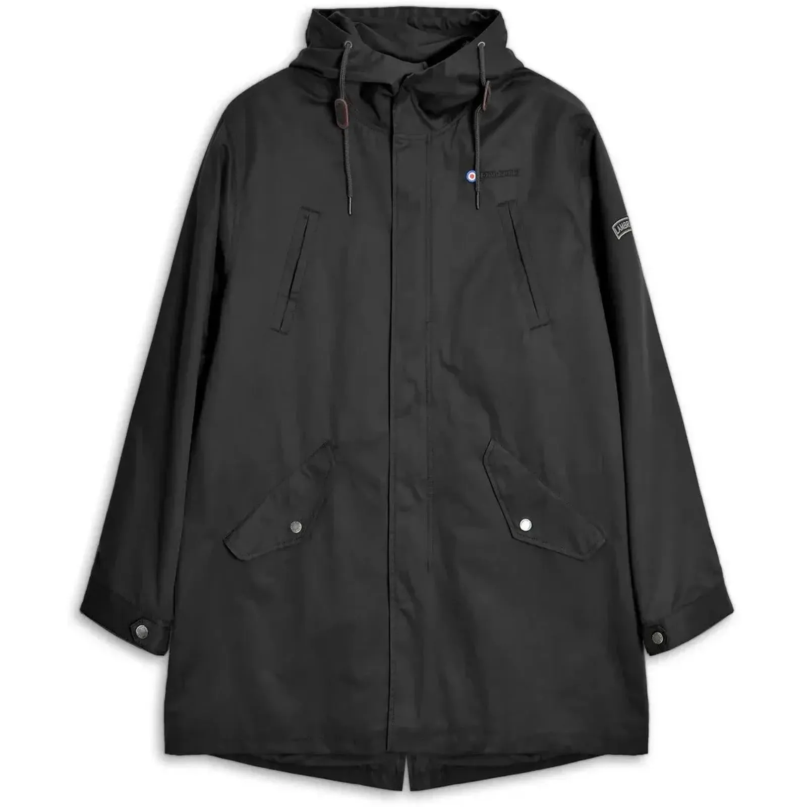 Lambretta Mens Water Resistant Parka Jacket Eco Friendly Production
