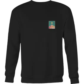 Bleubird Picos Crew Sweatshirt TwillWeave Flexible Material