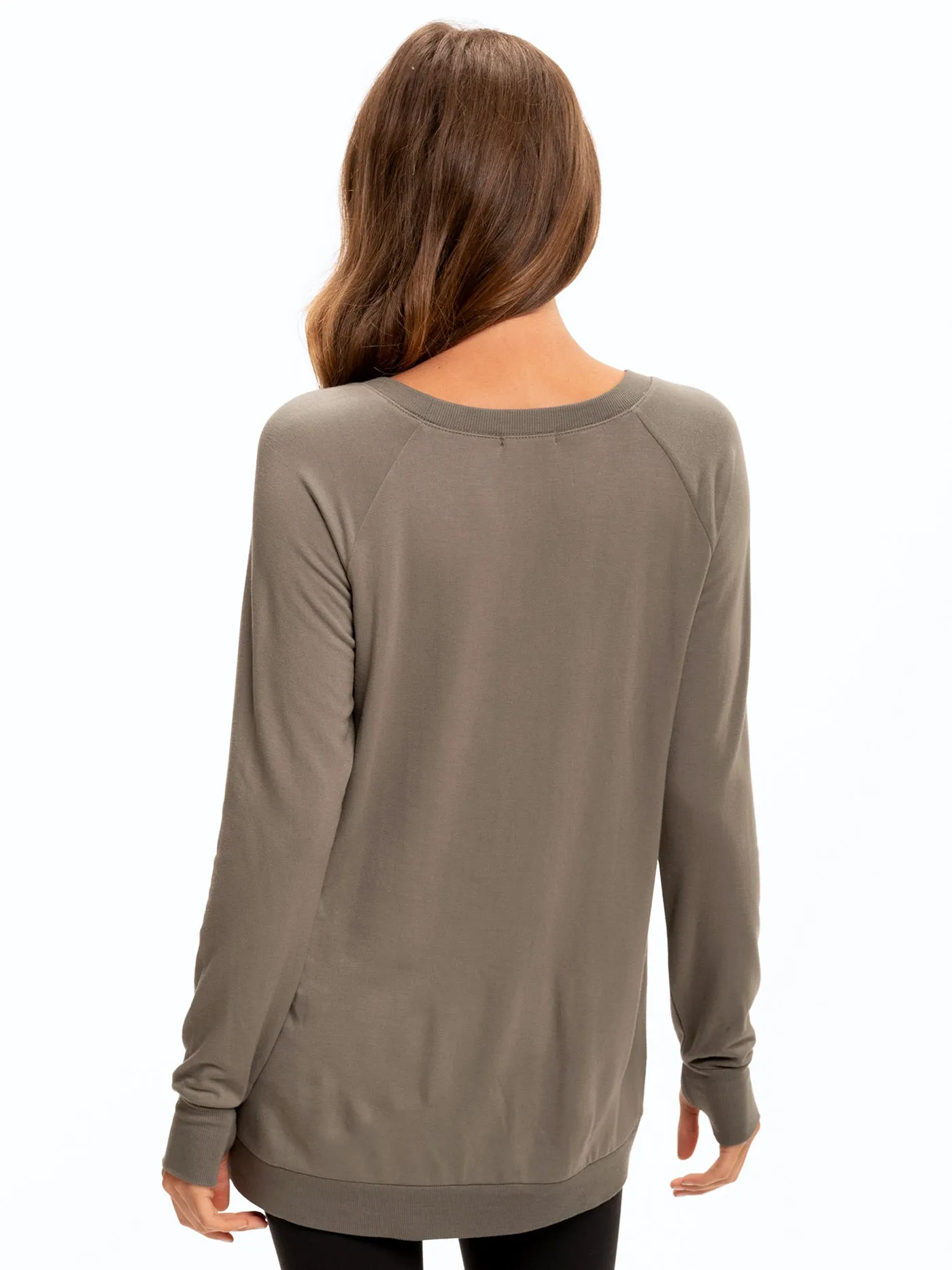 Odor control Leanna Feather Fleece Tunic