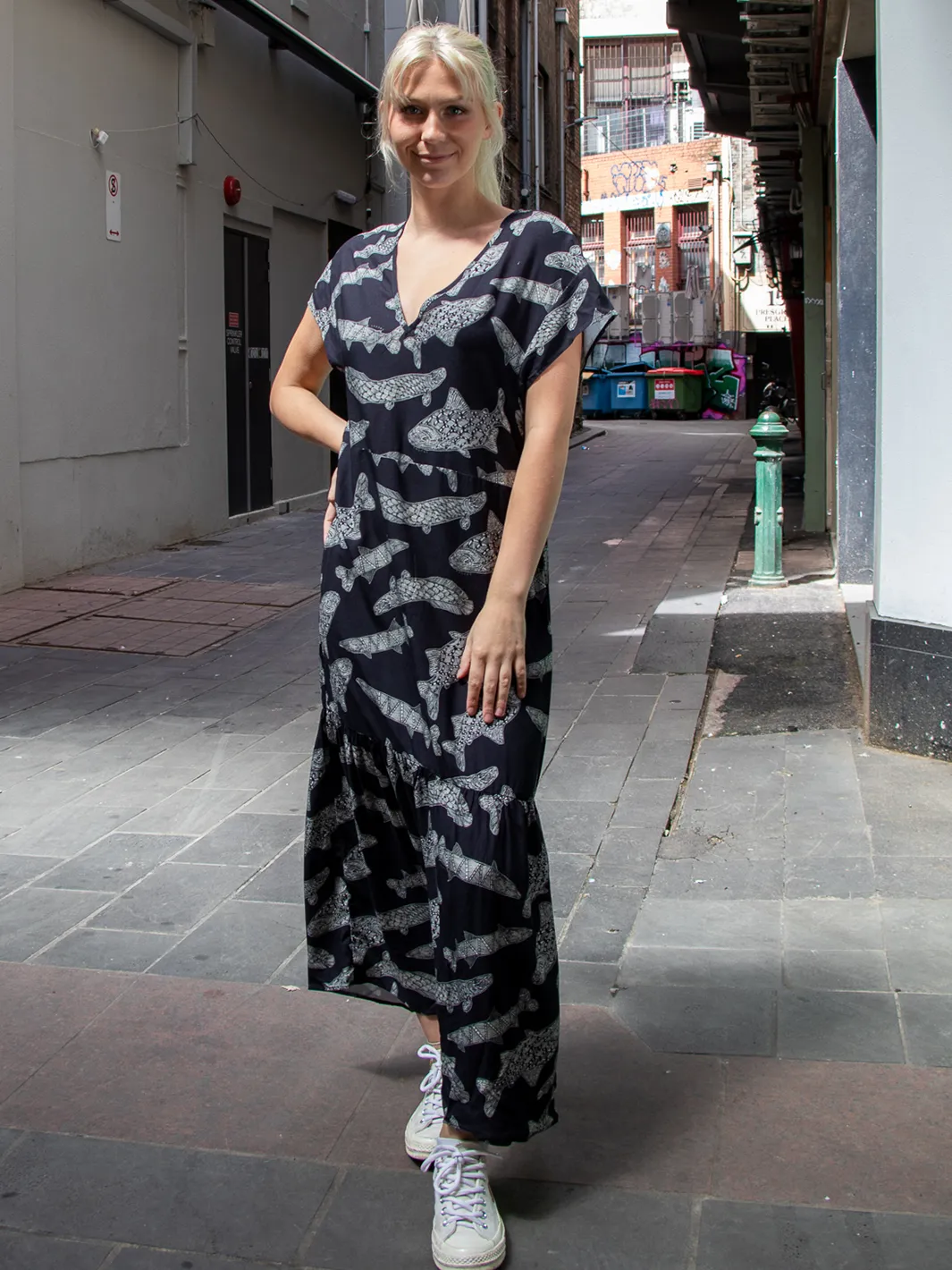 Comfortable texture Gentle Drape LUNA DRESS