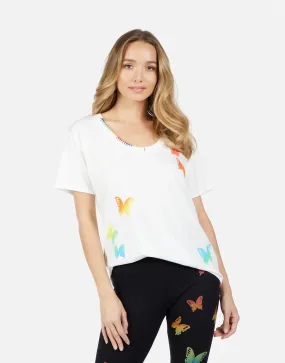 Elara Rainbow Butterflies vacation wear