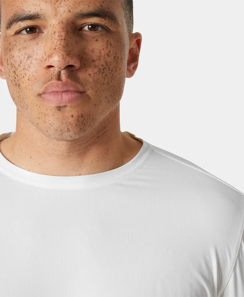 OdorResistant Treatment SHINE SOLEN LS CREW, White