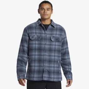 Sustainable production Quiksilver Mens Venture Checked Sherpa Shaket