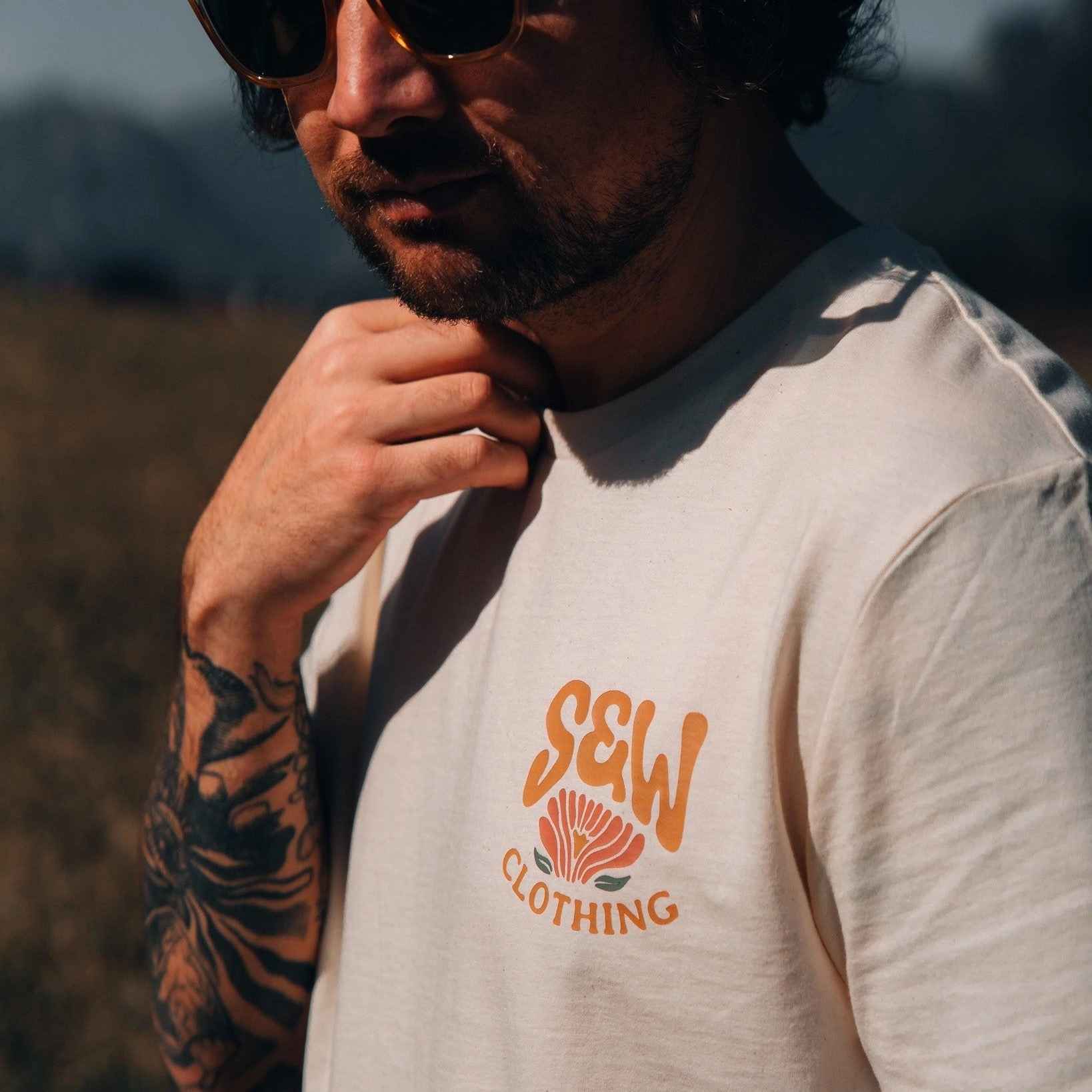 Layering Essential Echo "Logo" Tee