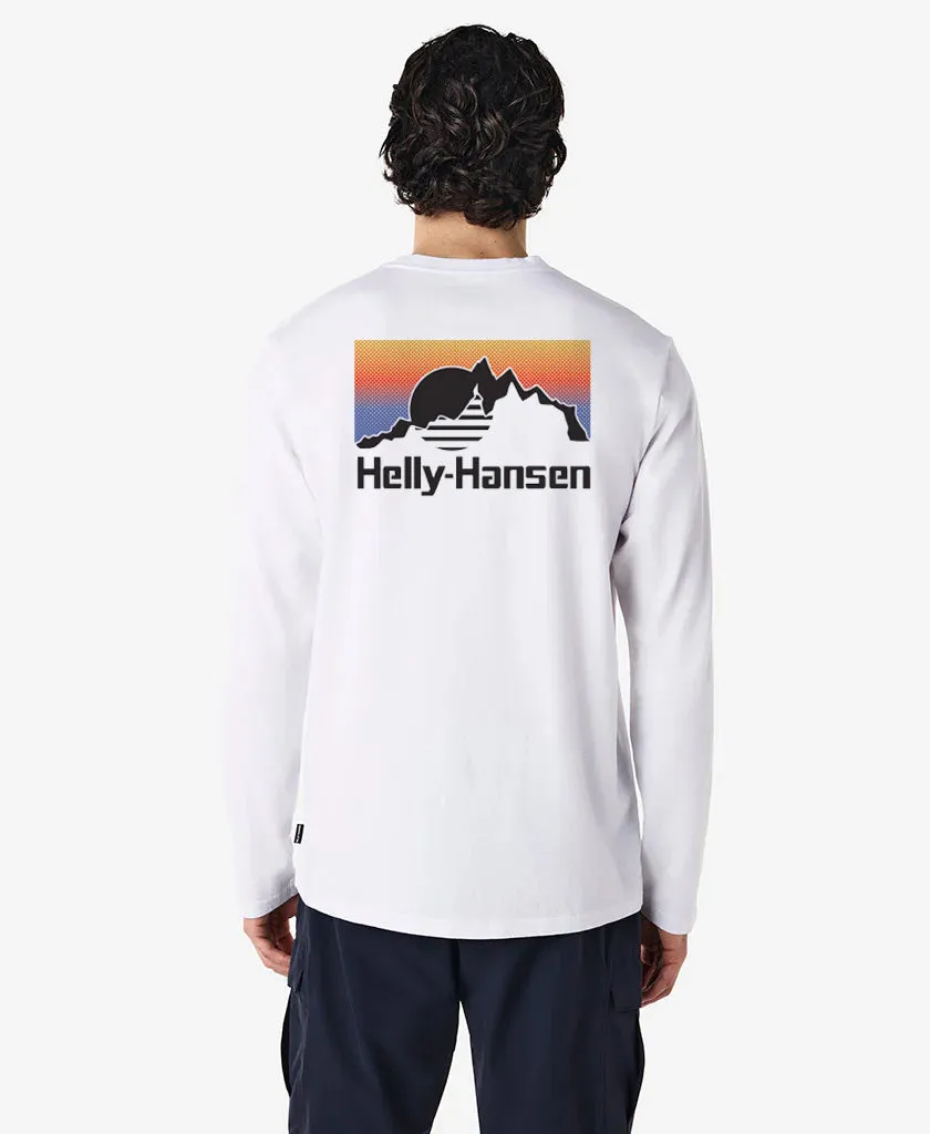 LEAD LONG SLEEVE T-SHIRT, White Fashion Statement