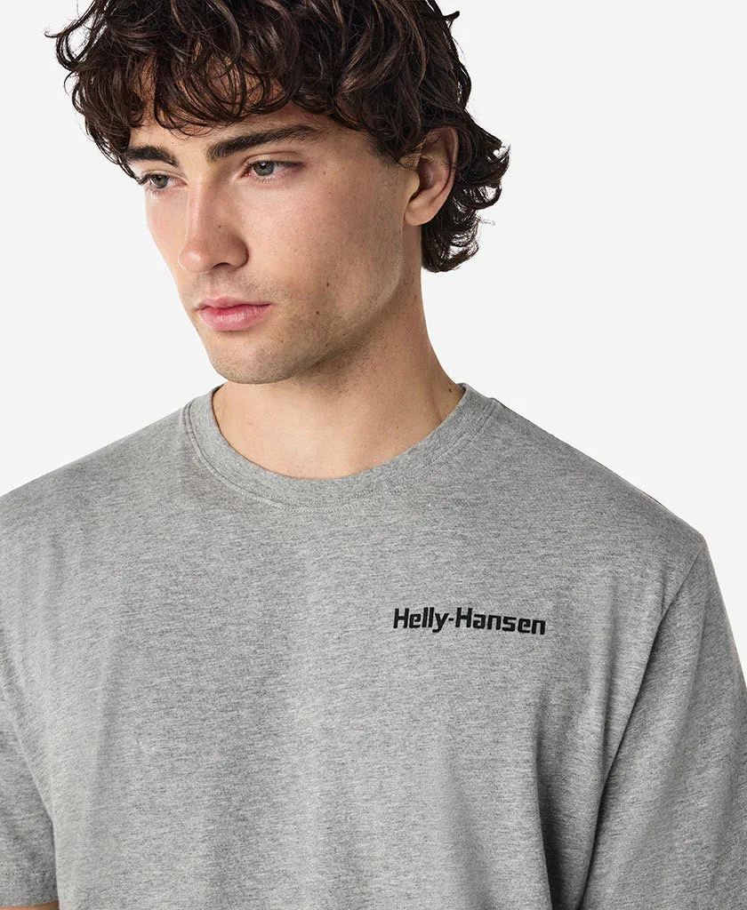 Circular Knit Technology LEAD T-SHIRT, Grey Melange