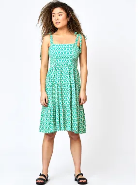Drawstring-Waist LEALETTE DRESS