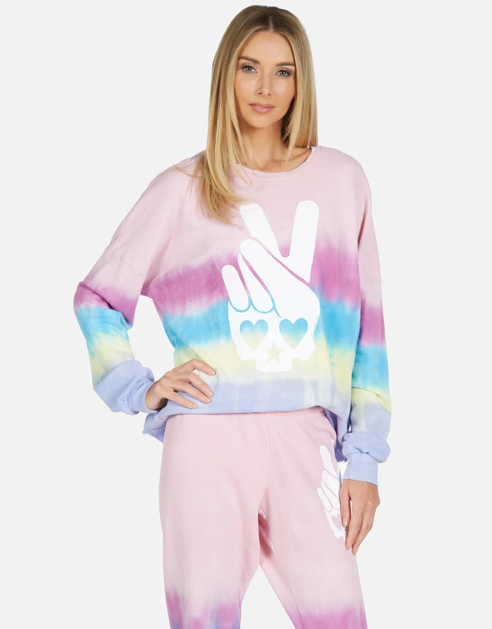 Lee Skull Peace Hand school setting Printed