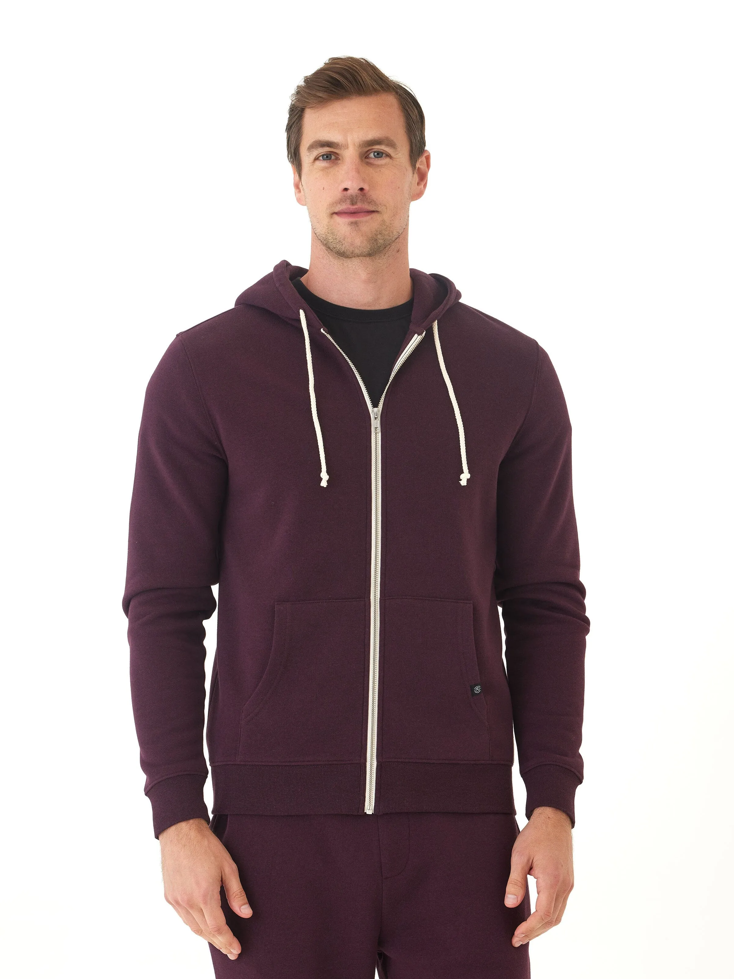 ElasticizedWaistbandSystem Triblend Zip Fleece Hoodie