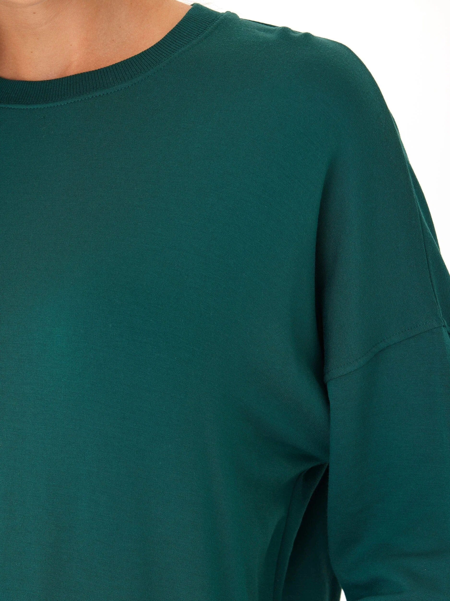 Cathy Boyfriend Feather Fleece Pullover Winter Outerwear