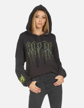 Lila AC/DC Neon Stud Low Maintenance Fabric