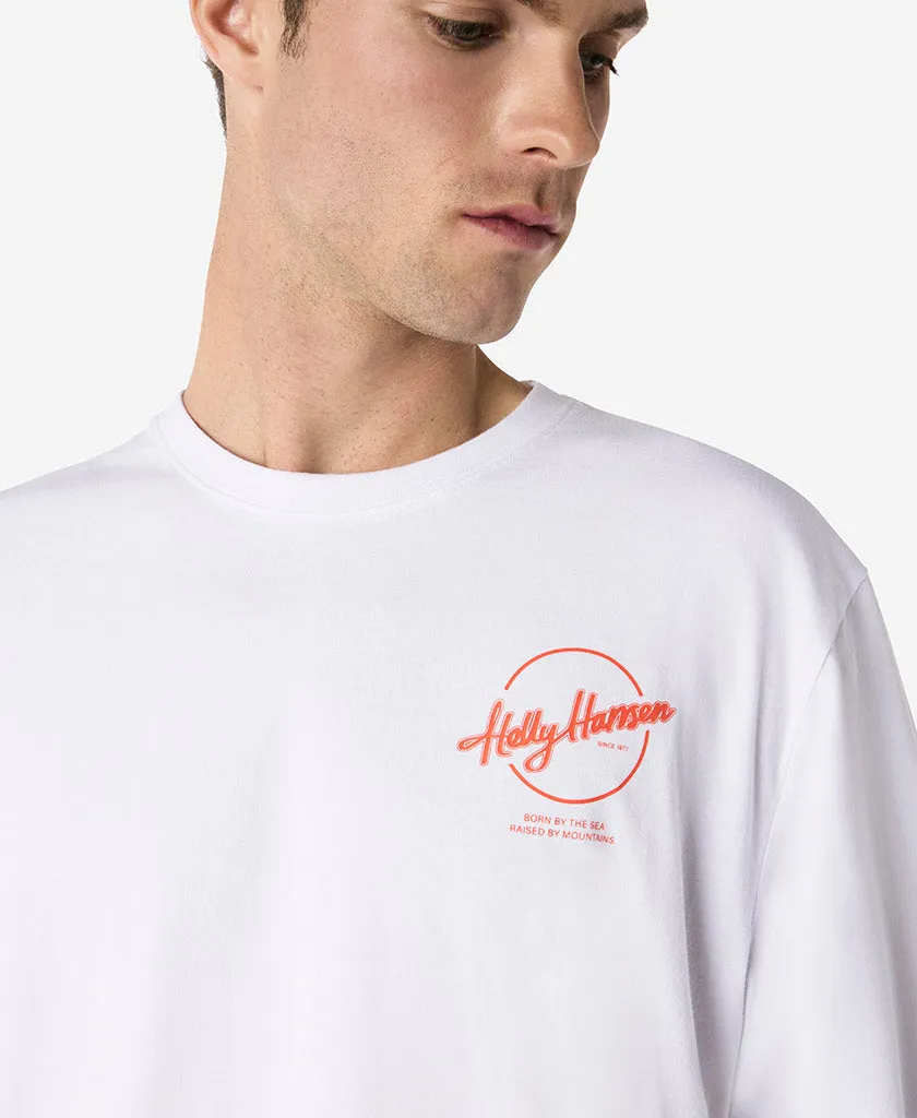 Button Down Collar Style QuickRelease LOFTEN T-SHIRT, White
