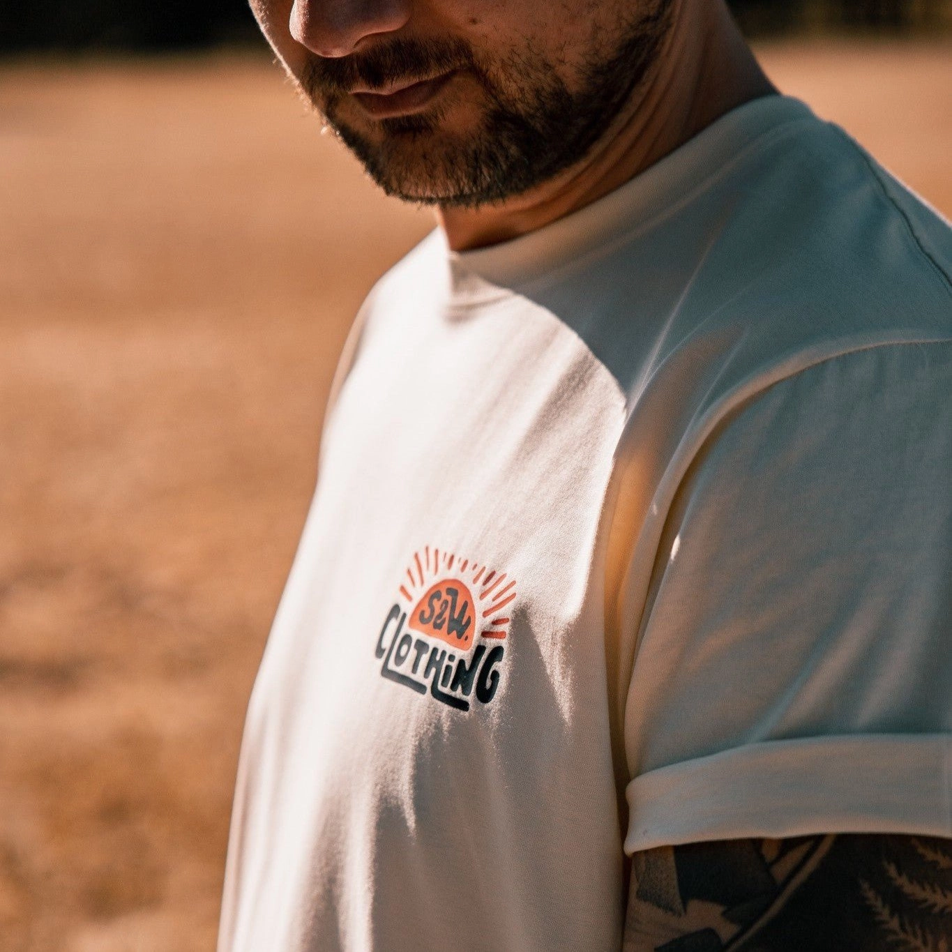 Logo Tee - Bundle Flexible Ribbed Neckline Comfort and Ease