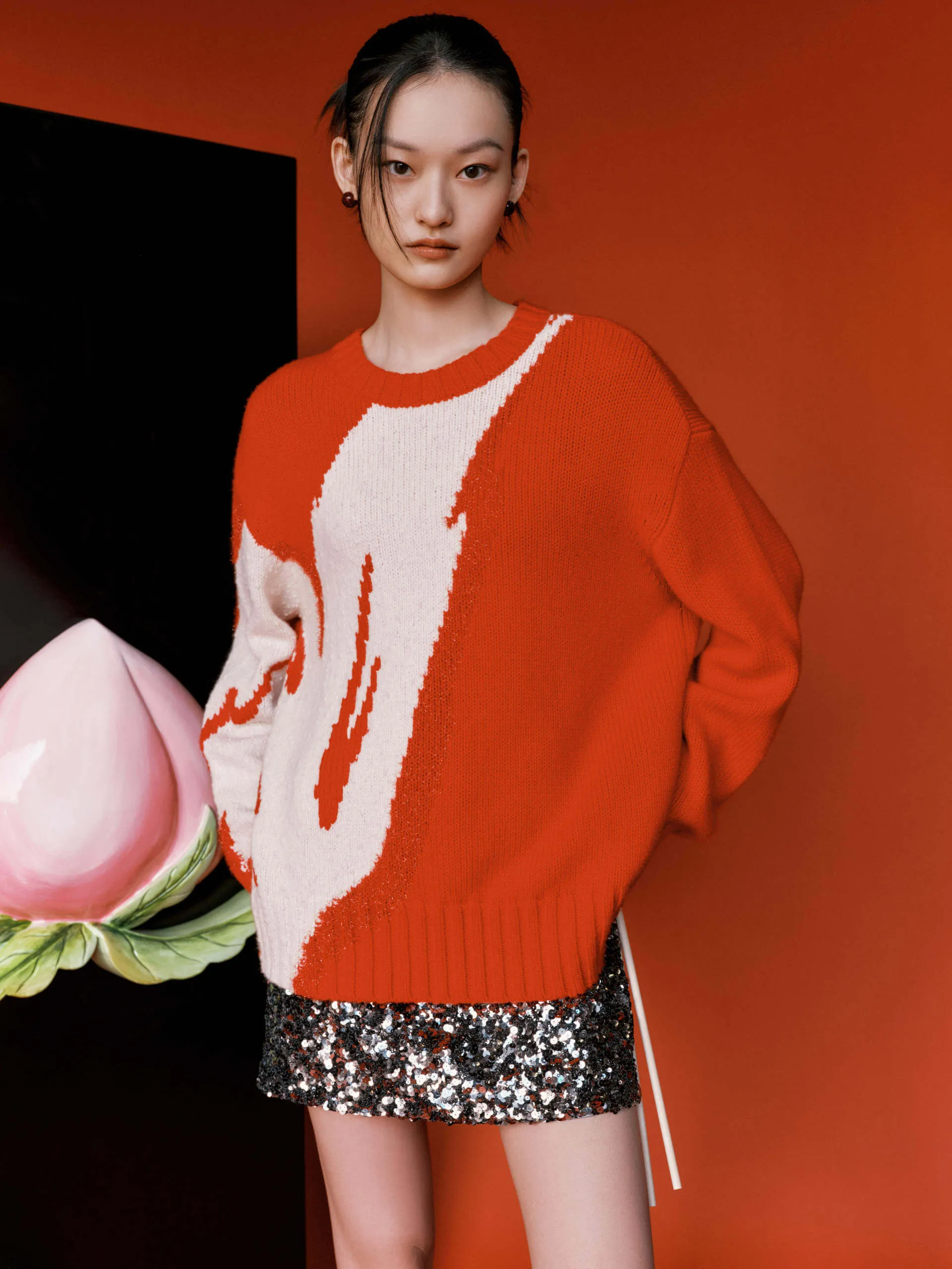 Loose Round Neck Sweater Wardrobe Classic Ultra Soft