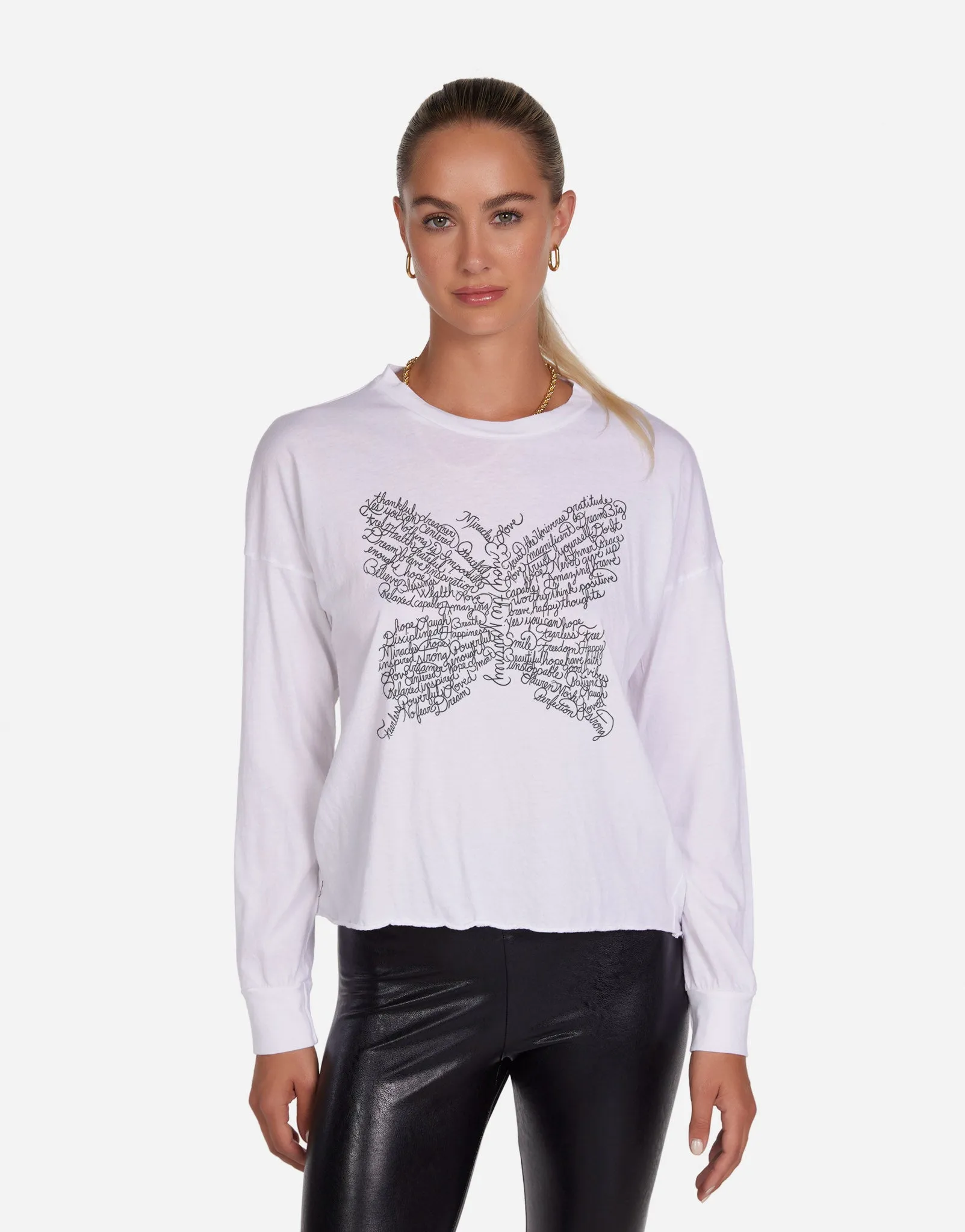 Luella Butterfly Affirmations men Rural road