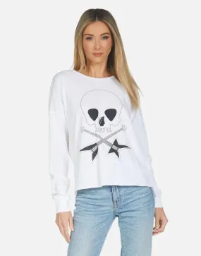 Luella Music Skull Layered Shoulder Panels