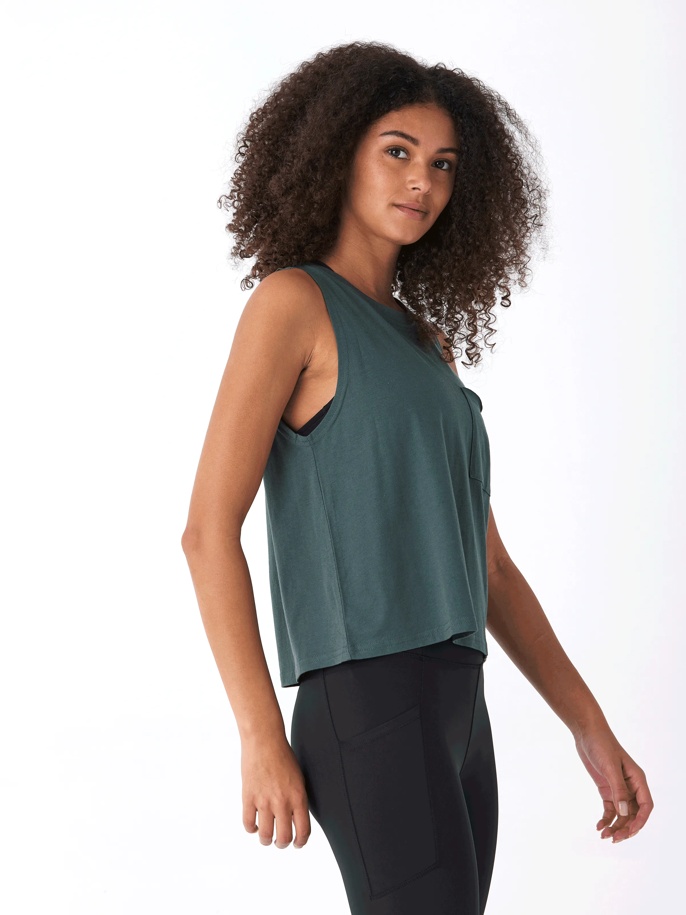 Anti Pilling Finish Maggie Comfort Jersey Tank