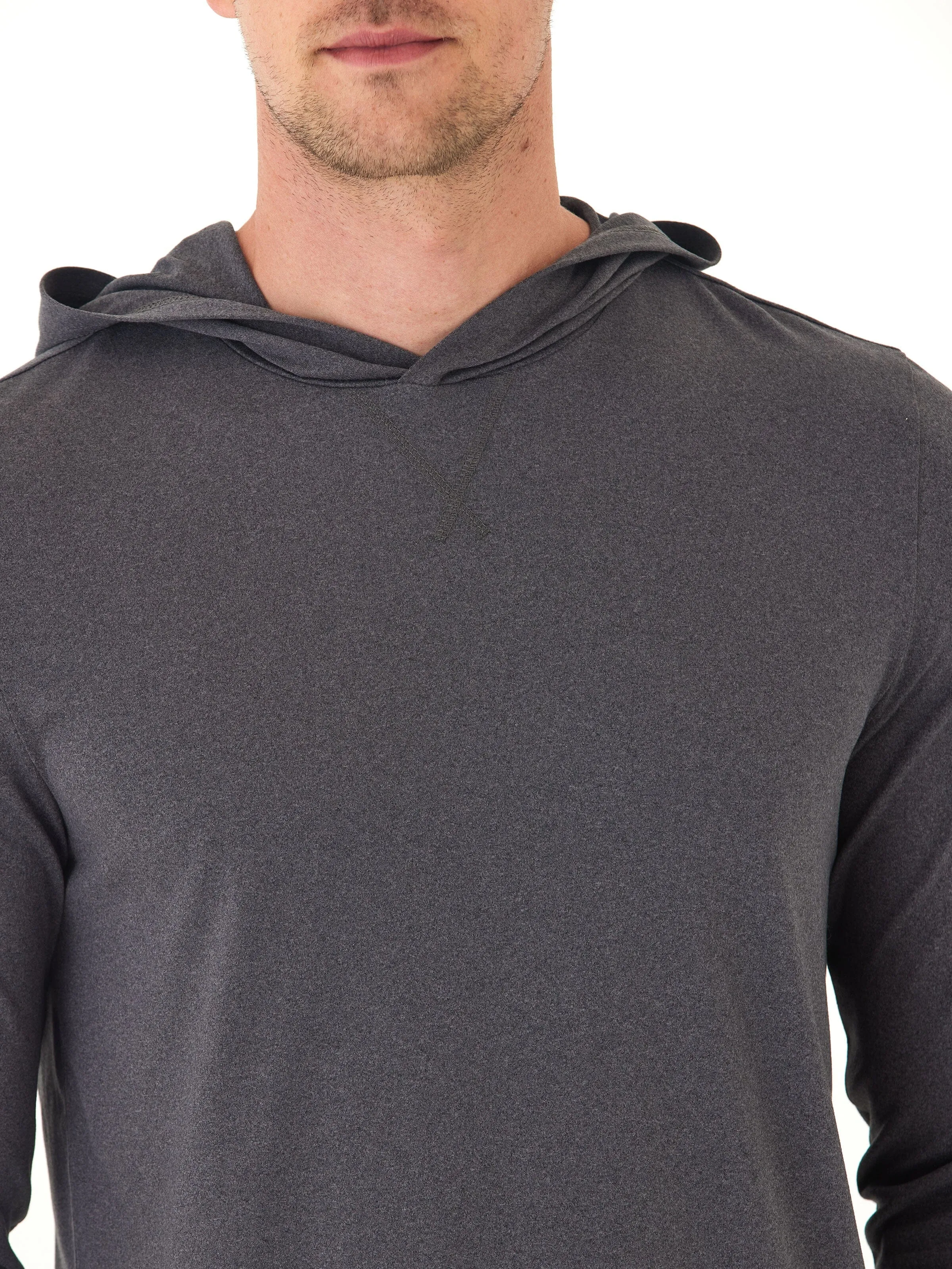 Malone Luxe Jersey Pullover T-Shirt Hoodie Travel Ready