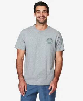 MARATIME T-SHIRT, Grey Melange High Thread Count Cotton MultiFunctionalDesign