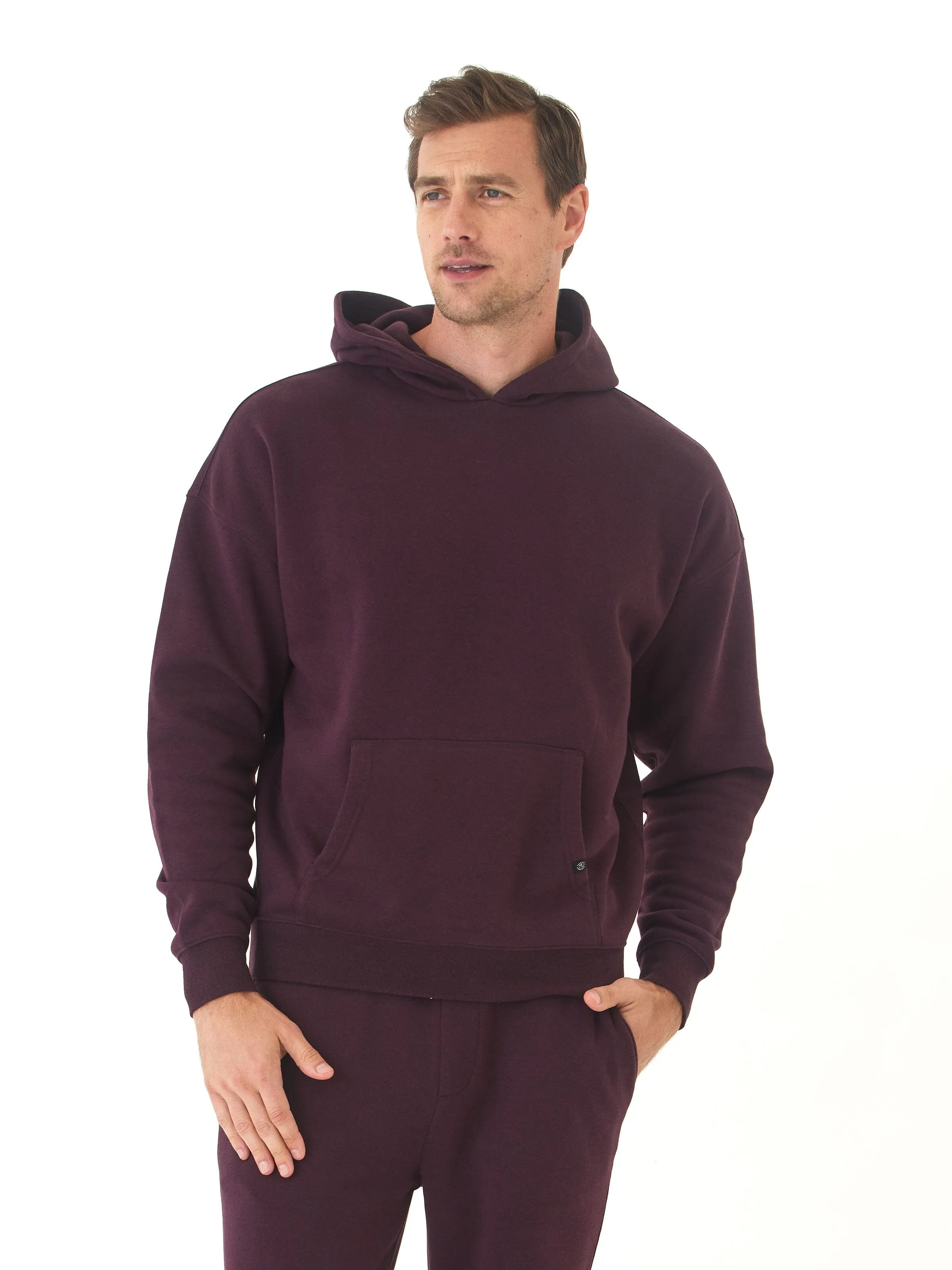 Easy Care Finish Marcel Triblend Fleece Oversized Hoodie