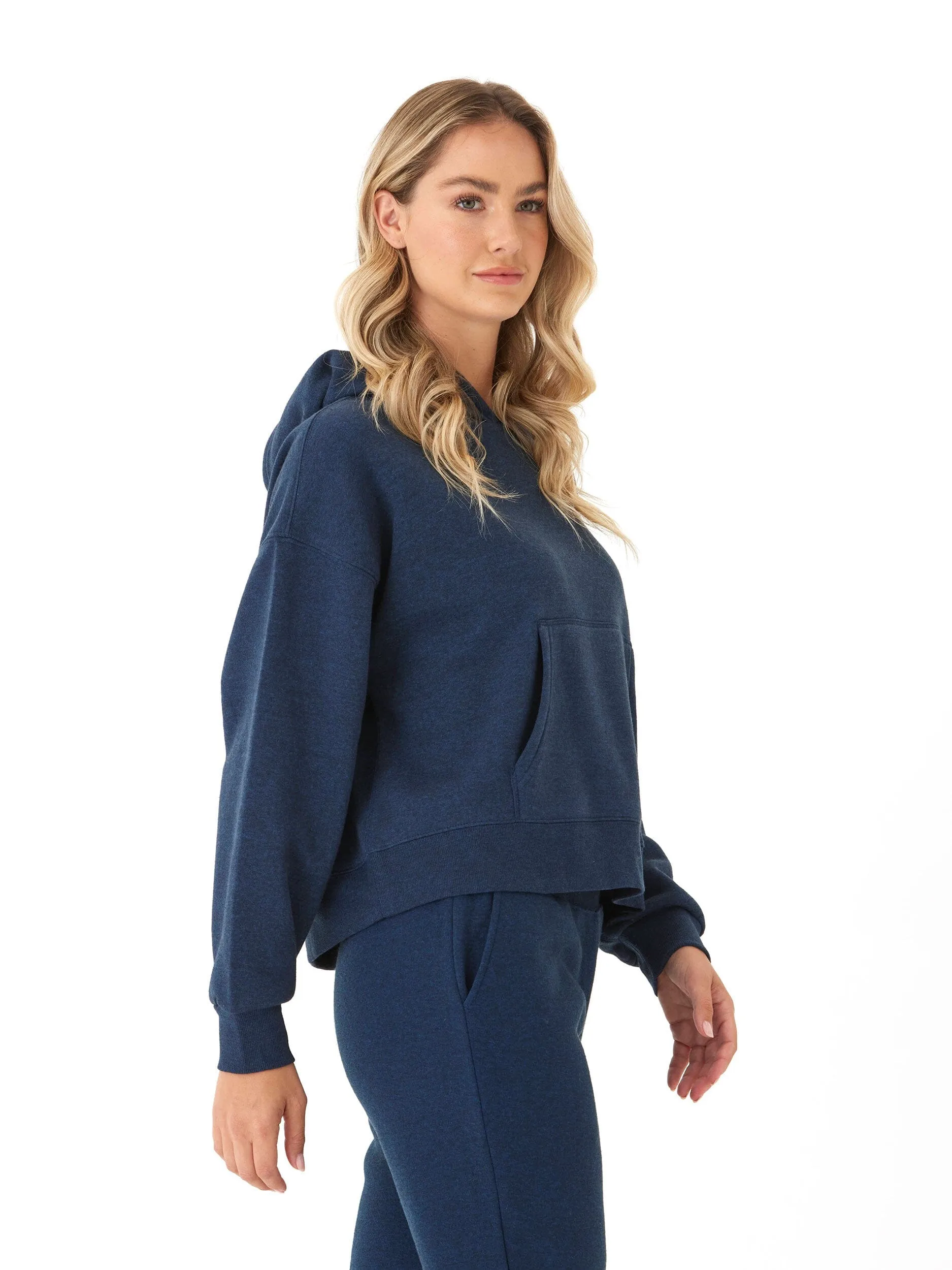 Easy Care Fabric Marcellina Triblend Fleece Pullover Hoodie