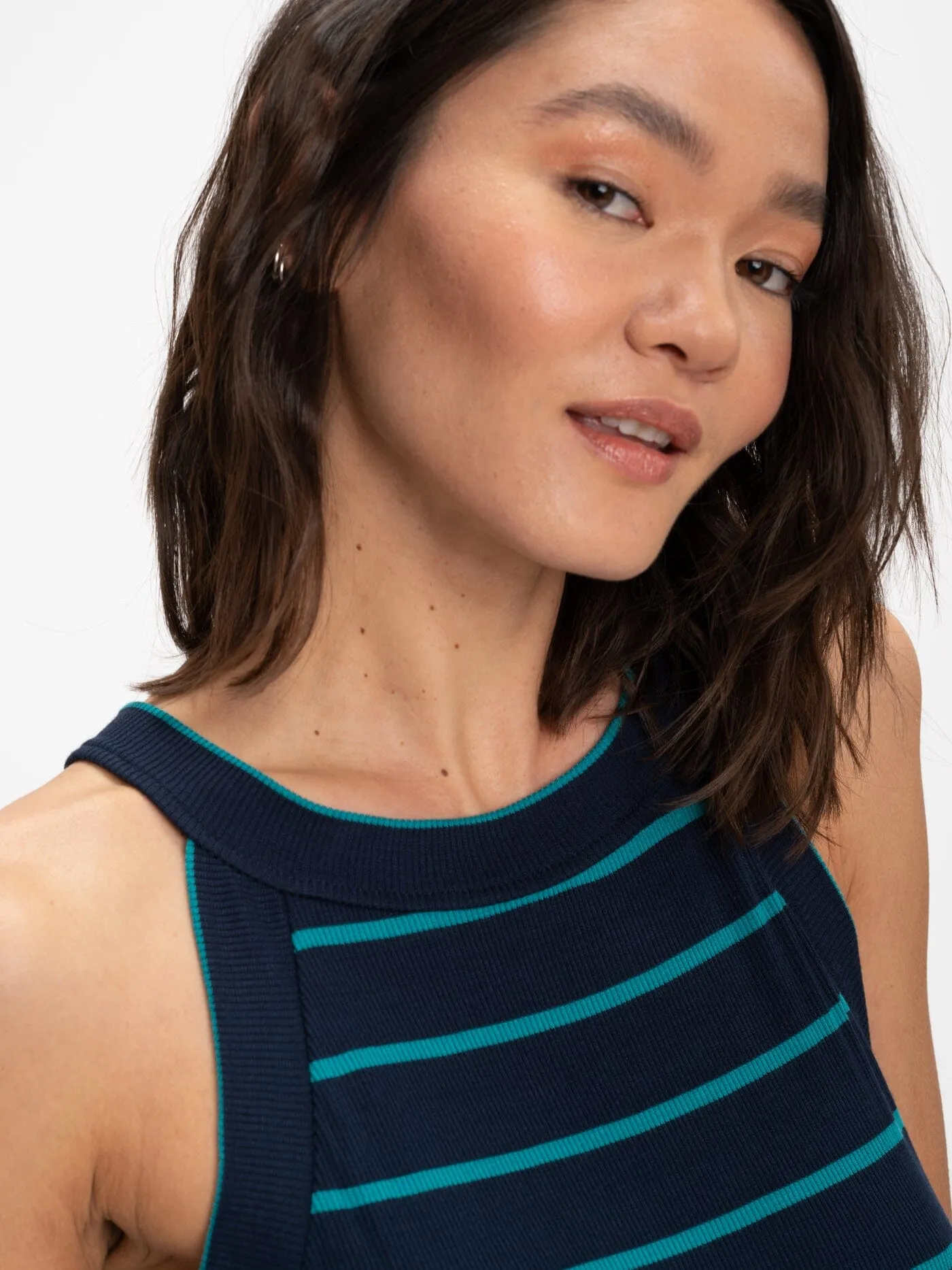 Maresia Feather Rib Tank Hidden pockets Anti Pilling Finish
