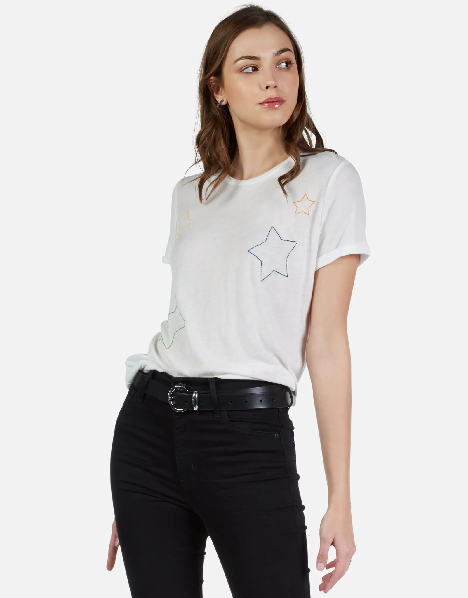 Marina Color Star Embroidery Smart Outfit