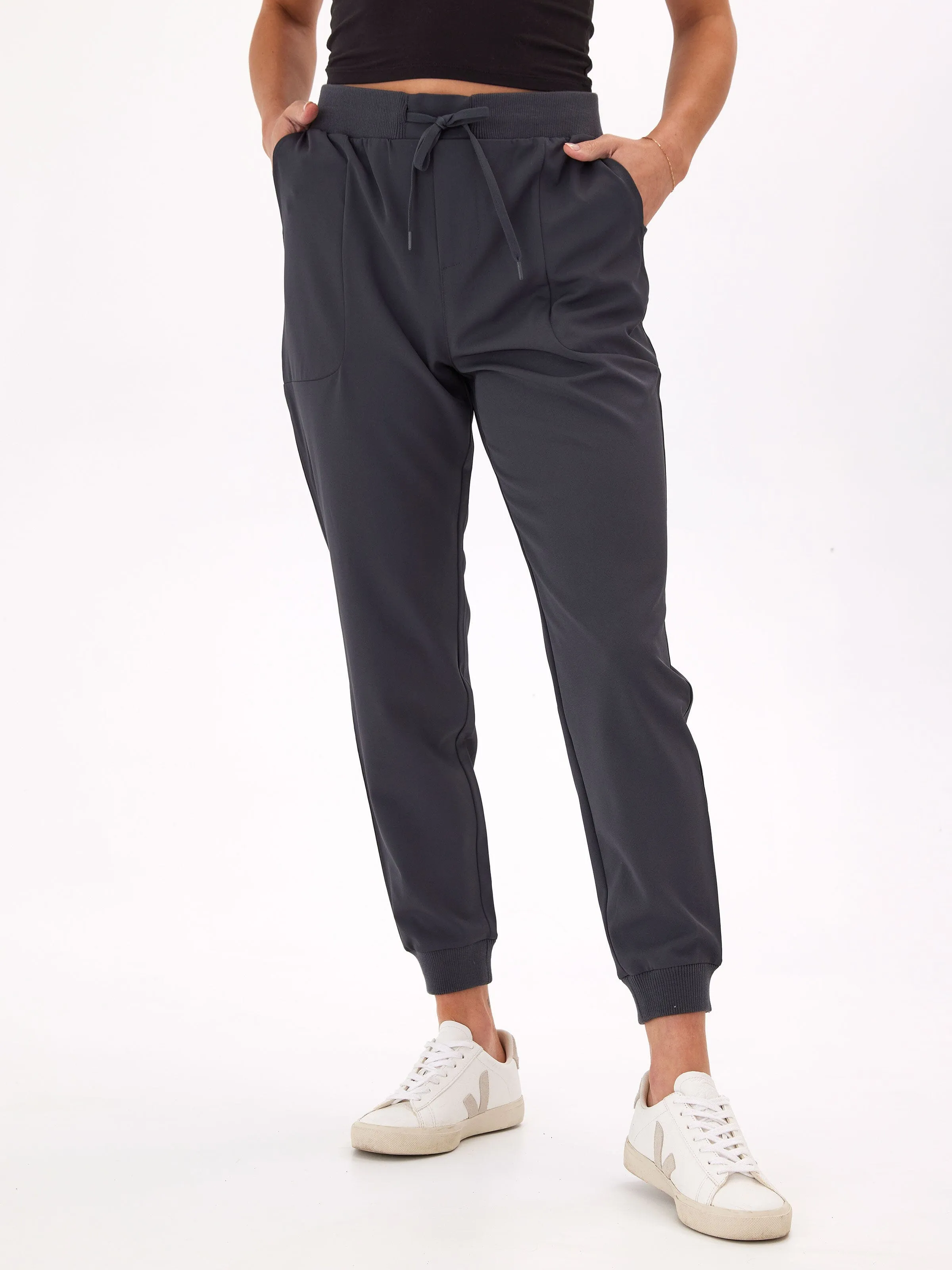 Marjorie Performance Woven Jogger Smart Look Utility Style