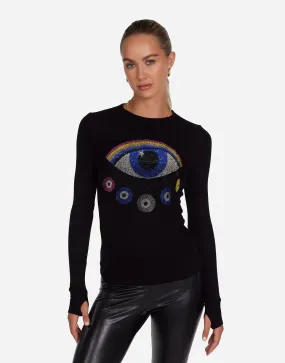 McKinley Crystal Rainbow Evil Eye slim fit Trendy