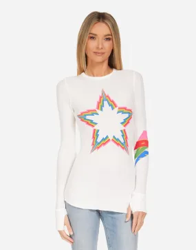 Solid McKinley Rainbow Lightning Star