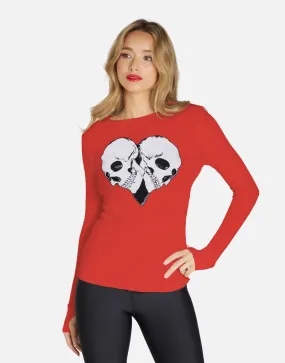 Adult Swimsuit McKinley Skull Heart