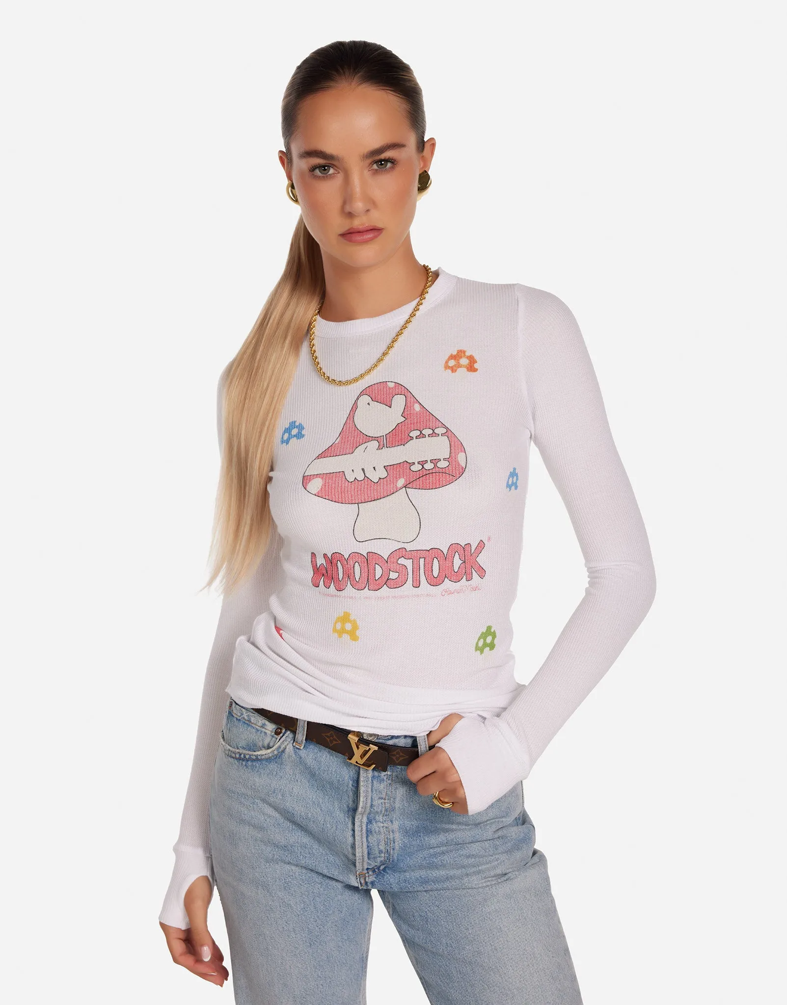 McKinley Woodstock Shrooms simple design High Neck