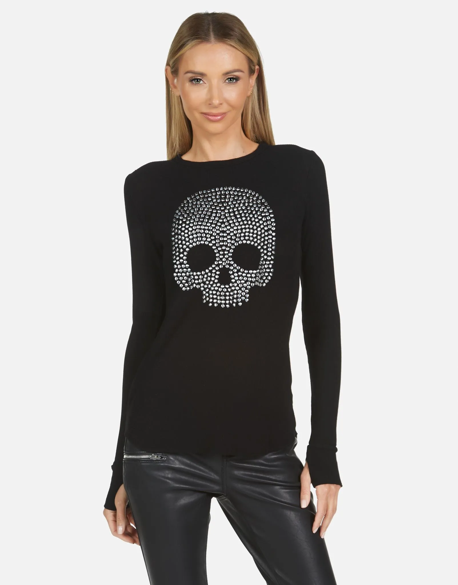 college student Studying McKinley X Nailhead Skull
