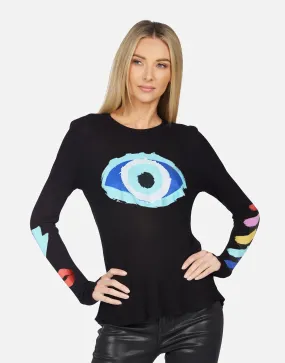 McKinley X Painted Evil Eye Embroidered Sleep
