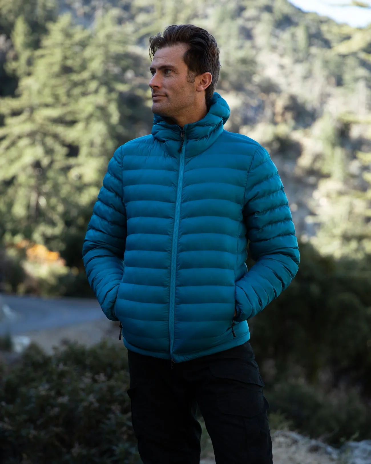 Men's Gale ACT Puffer Hoodie Neutral Style
