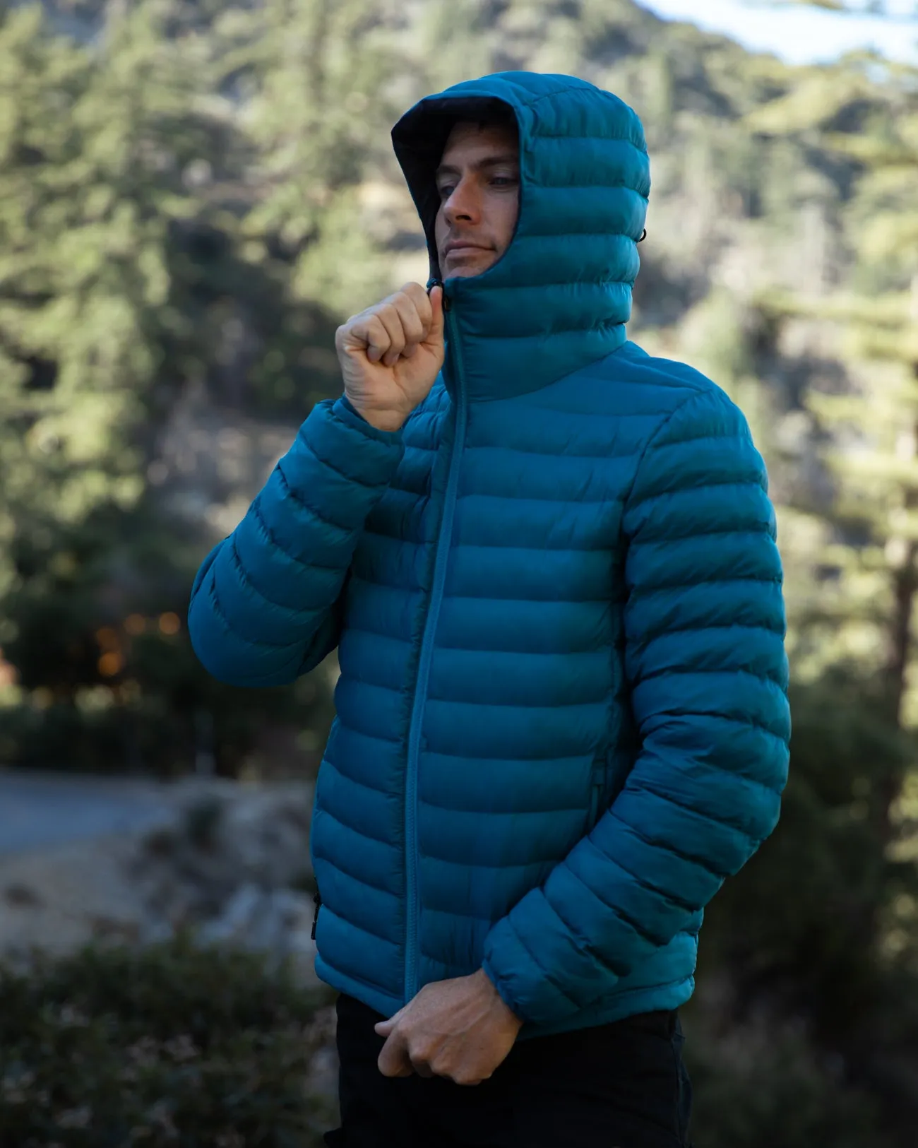 Men's Gale ACT Puffer Hoodie No Collar